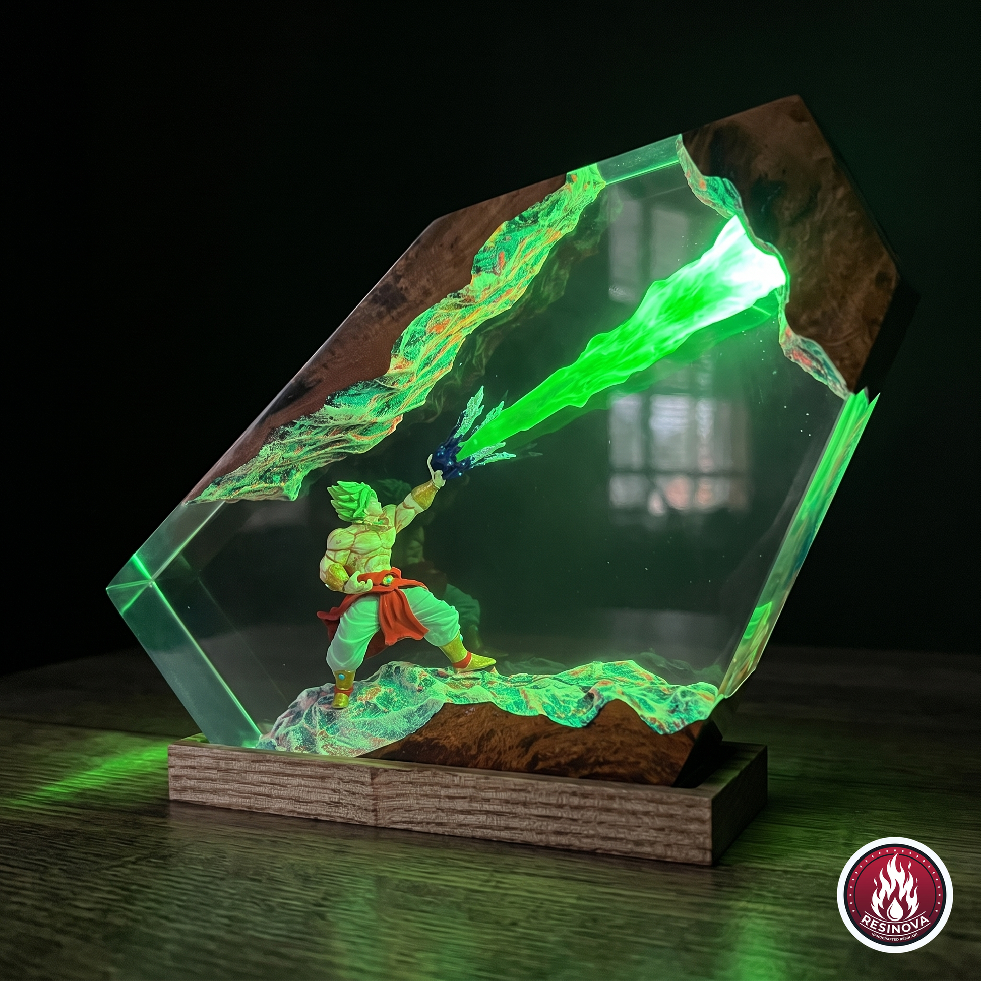 Broly Green Blast | DBZ Lamp