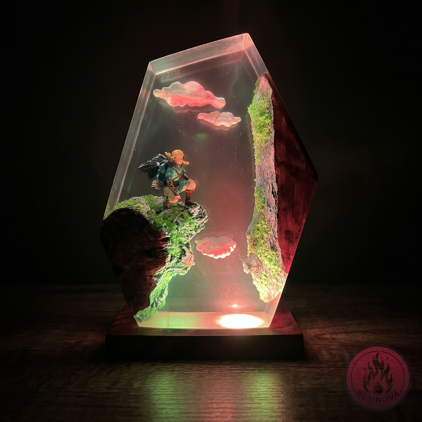 Link's Sky Cliff Lamp - cliff 3 dark hero