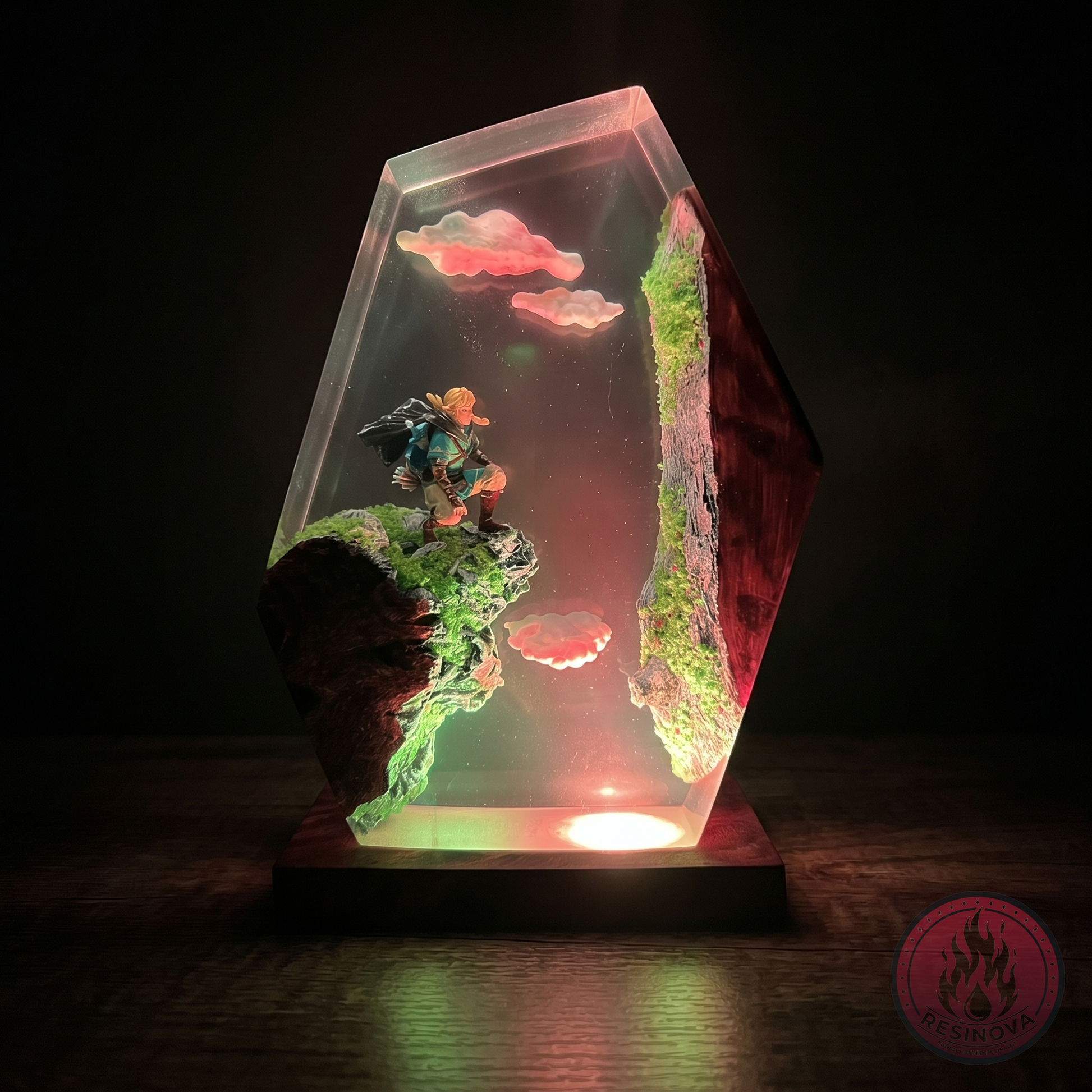 Link's Sky Cliff Lamp - cliff 3 dark hero