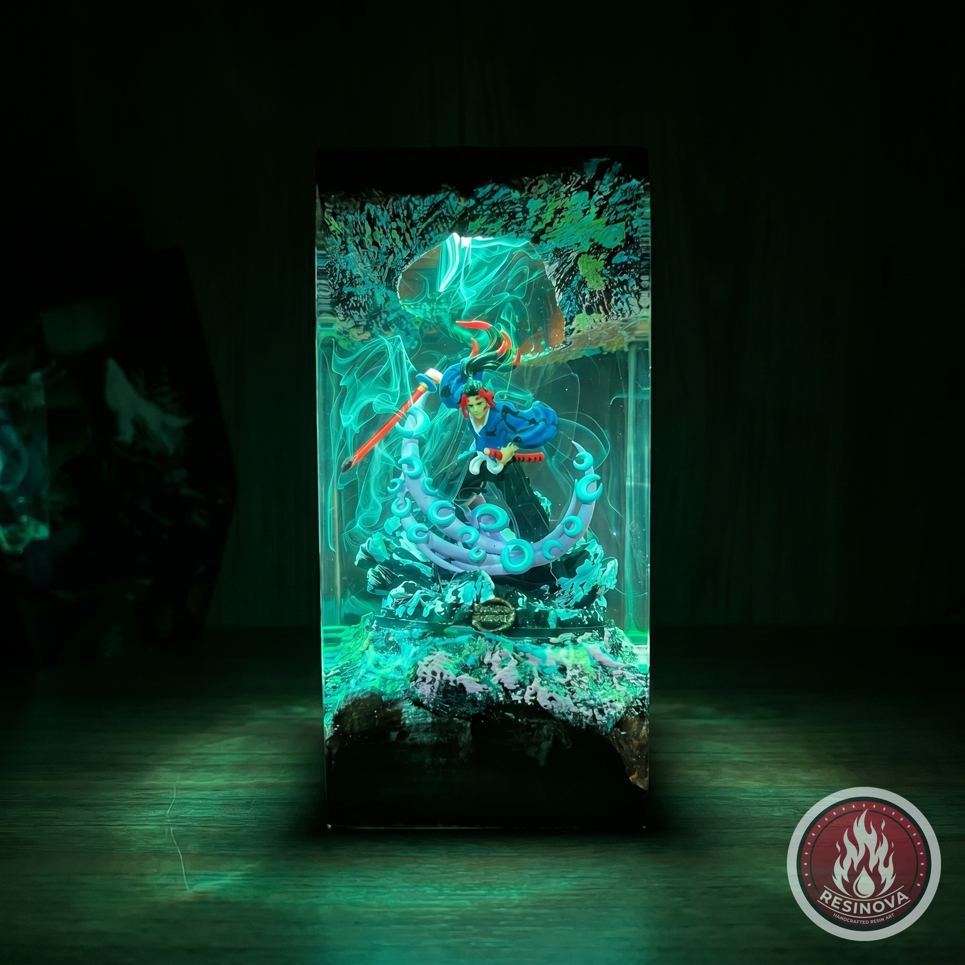 Enmu Resin Lamp | Demon Slayer - dark 2