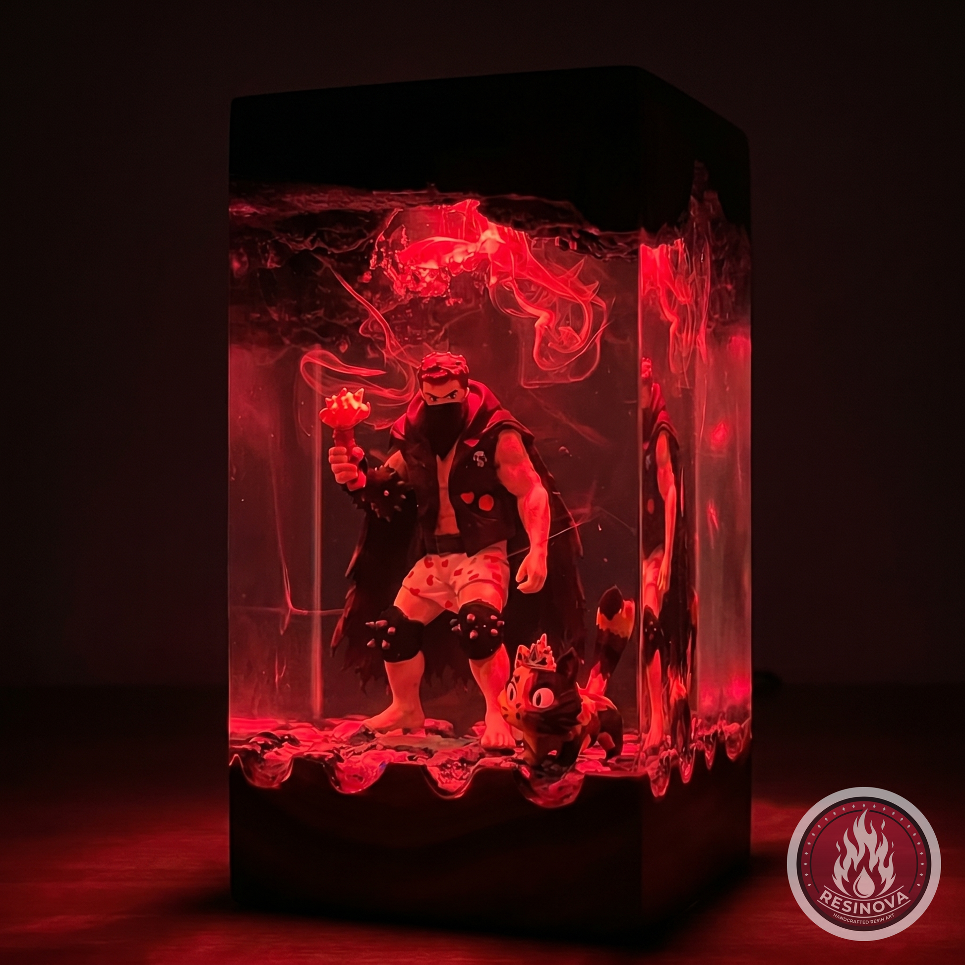 Dungeon Crawler Carl Resin Lamp - dark 2
