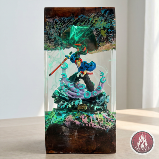 Enmu Resin Lamp | Demon Slayer - daylight 1