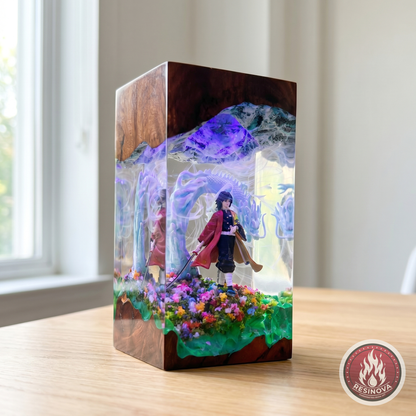 Giyu Resin Lamp | Demon Slayer - daylight 2