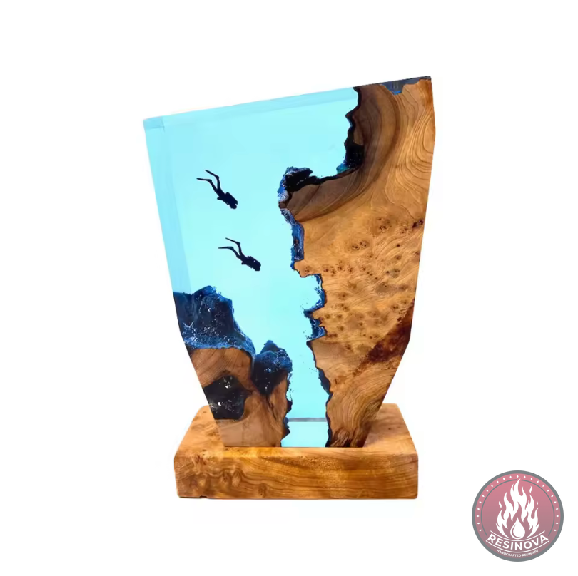 Divers Resin Lamp