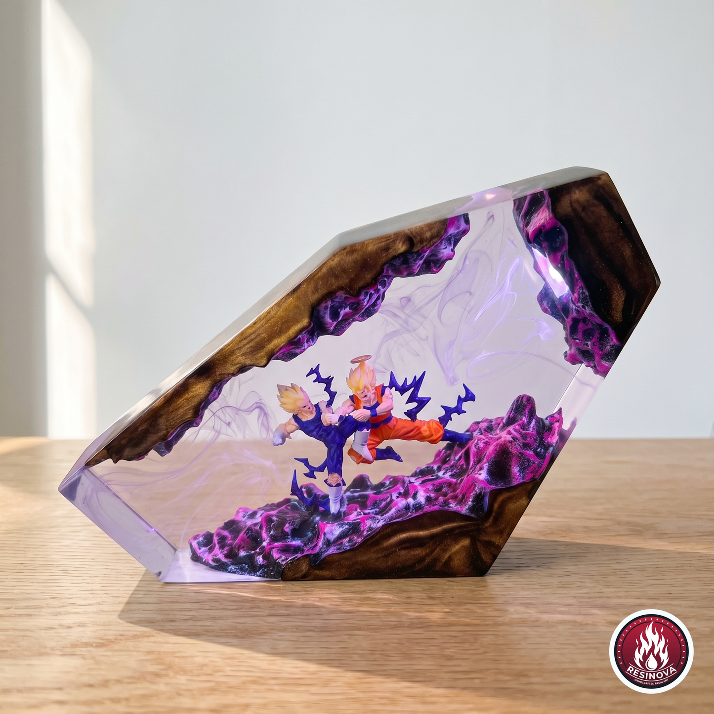 Majin Vegeta vs Goku | DBZ Lamp