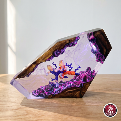 Majin Vegeta vs Goku | DBZ Lamp