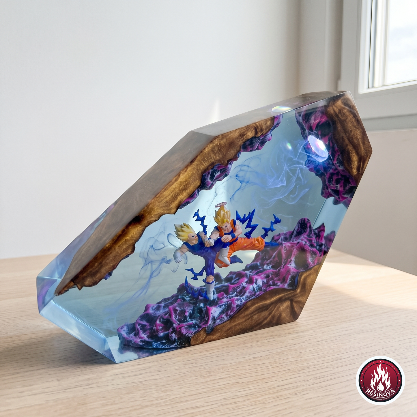 Majin Vegeta vs Goku | DBZ Lamp