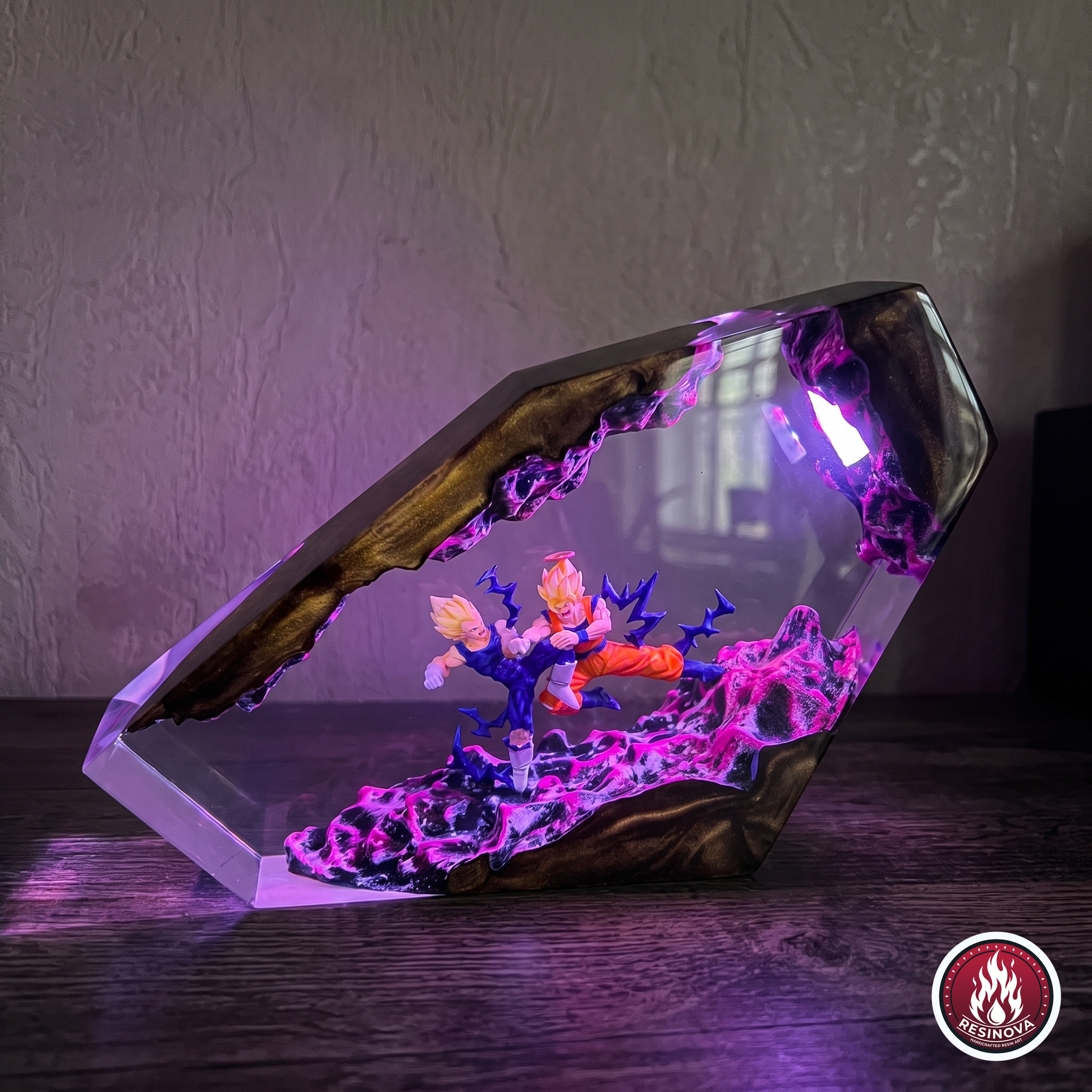 Majin Vegeta vs Goku | DBZ Lamp