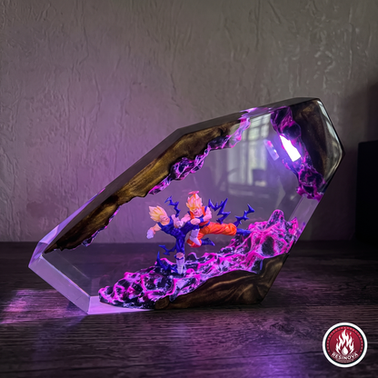 Majin Vegeta vs Goku | DBZ Lamp