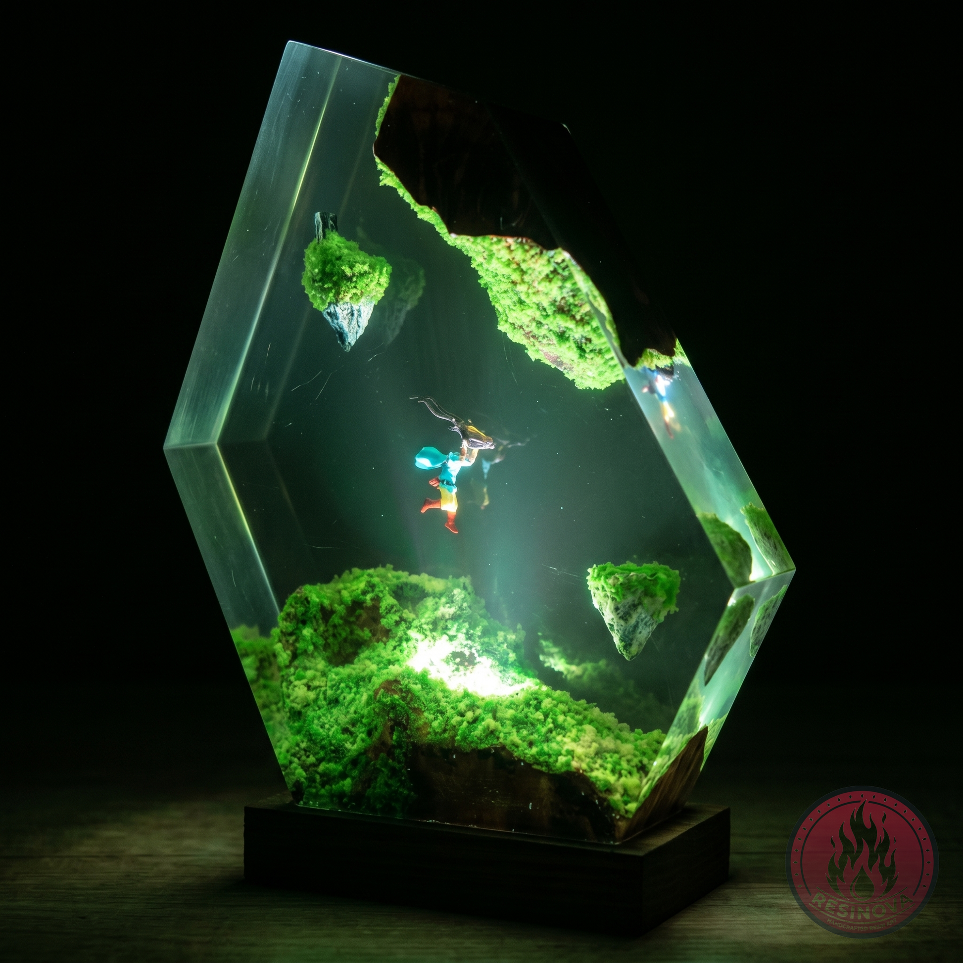 Link's Skydive Lamp - sky 3 dark hero
