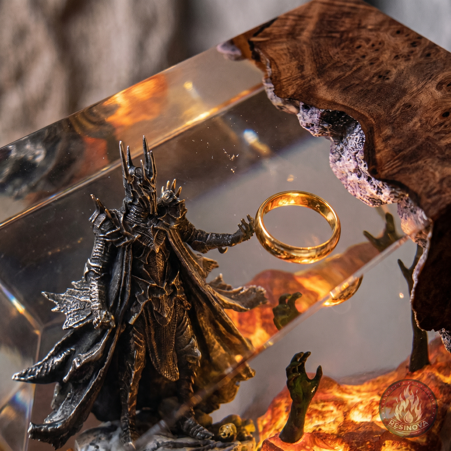 Sauron's Tower LOTR Resin Lamp 5