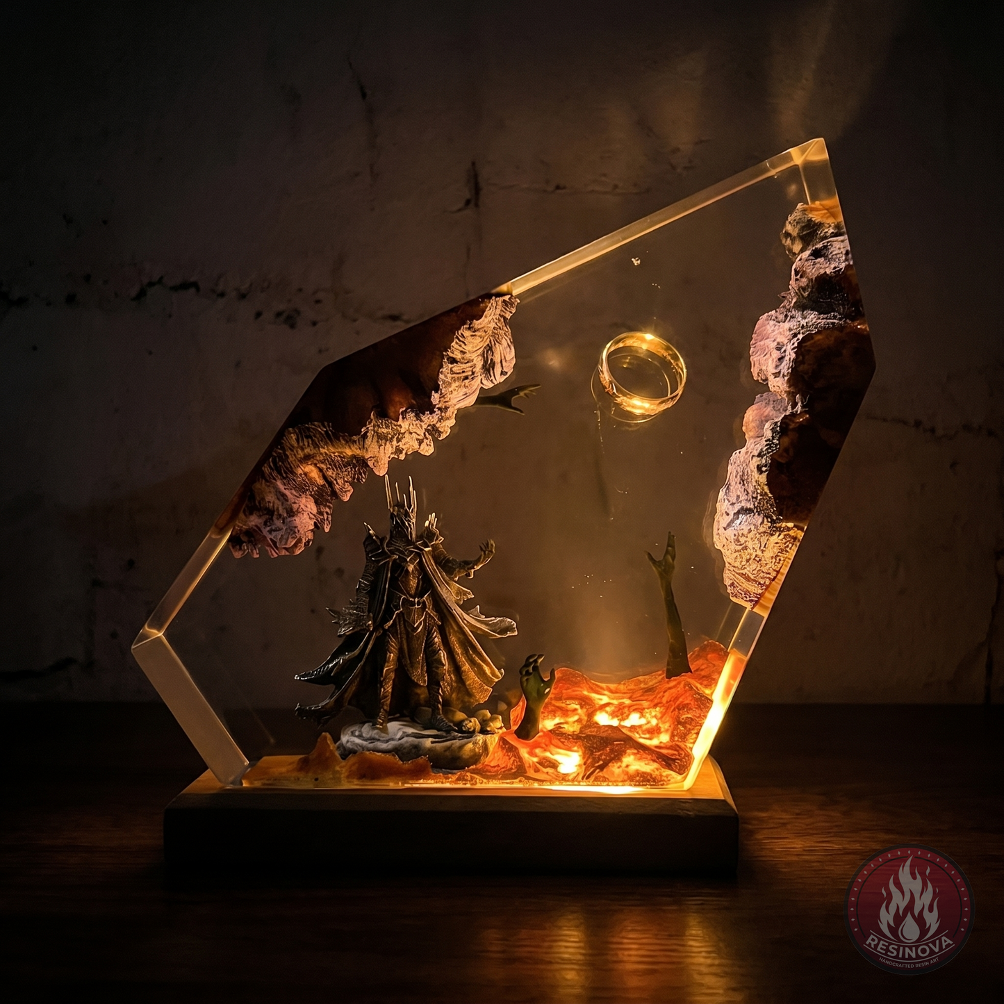 Sauron's Tower LOTR Resin Lamp 4