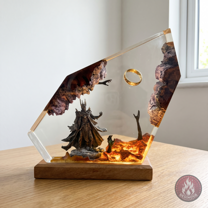Sauron's Tower LOTR Resin Lamp 2